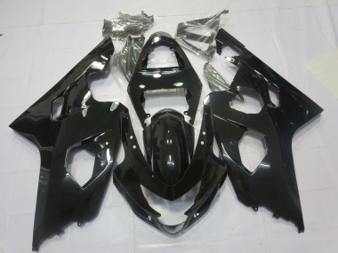 Shop Gloss Black Suzuki GSXR Motorcycle Fairings 600-750 Motorcycle Fairings 04-05