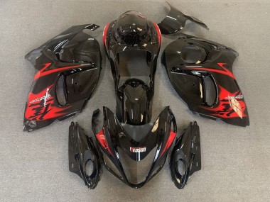 Shop Gloss Black with Red logos Suzuki GSXR Motorcycle Fairings 1300 Motorcycle Fairings 08-19
