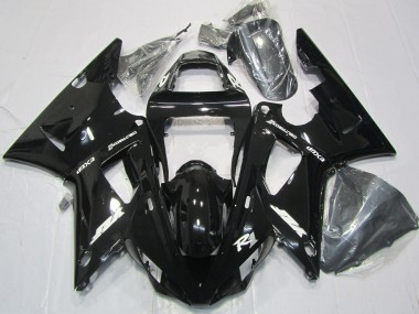Shop Gloss Black Yamaha R1 Motorcycle Fairings 00-01