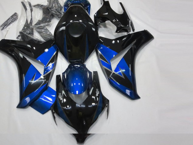 Shop Gloss Blue and Black Honda CBR1000RR Motorcycle Fairings 08-11 Shop Gloss Blue and Black Honda CBR1000RR Motorcycle Fairings 08-11