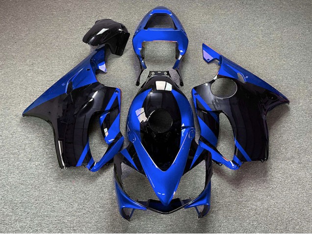 Shop Gloss Blue and Black Honda CBR600 Motorcycle Fairings F4i Motorcycle Fairings 01-03 Shop Gloss Blue and Black Honda CBR600 Motorcycle Fairings F4i Motorcycle Fairings 01-03