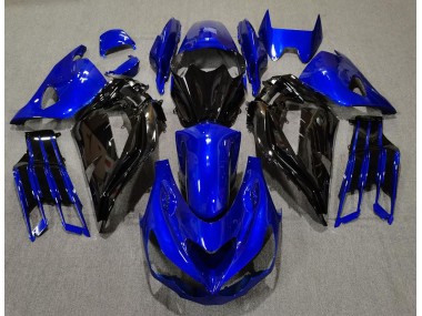 Shop Gloss Blue and Black Kawasaki ZX14R Motorcycle Fairings 12-19