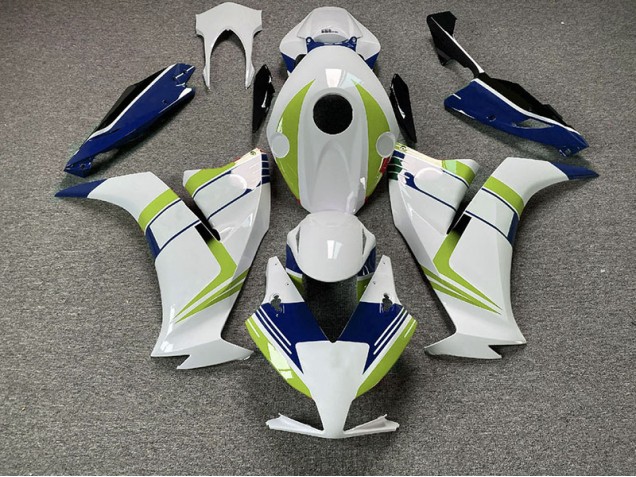 Shop Gloss Blue and Lime Honda CBR1000RR Motorcycle Fairings 12-16 Shop Gloss Blue and Lime Honda CBR1000RR Motorcycle Fairings 12-16
