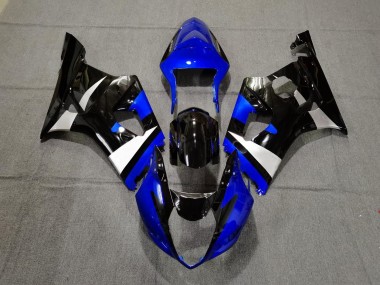 Shop Gloss Blue Black and Silver Suzuki GSXR Motorcycle Fairings 1000 Motorcycle Fairings 03-04