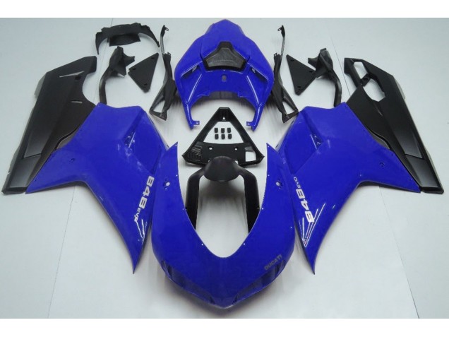 Shop Gloss Blue & Black Ducati 848 Motorcycle Fairings 1098 Motorcycle Fairings 1198 Motorcycle Fairings 07-12 Shop Gloss Blue & Black Ducati 848 Motorcycle Fairings 1098 Motorcycle Fairings 1198 Motorcycle Fairings 07-12