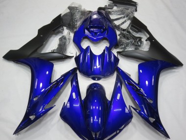 Shop Gloss Blue & Black Yamaha R1 Motorcycle Fairings 04-06