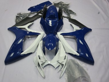 Shop Gloss Blue Deep Suzuki GSXR750 Motorcycle Fairings 06-07