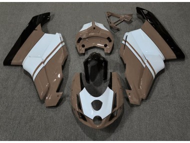 Shop Gloss Brown & White Ducati 749 Motorcycle Fairings 999 Motorcycle Fairings 03-04
