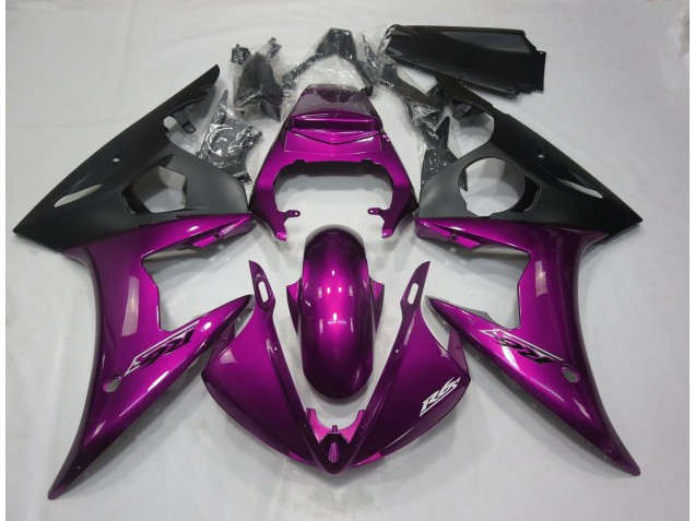 Shop Gloss Dark Pink Yamaha R6 Motorcycle Fairings 03-05 Shop Gloss Dark Pink Yamaha R6 Motorcycle Fairings 03-05