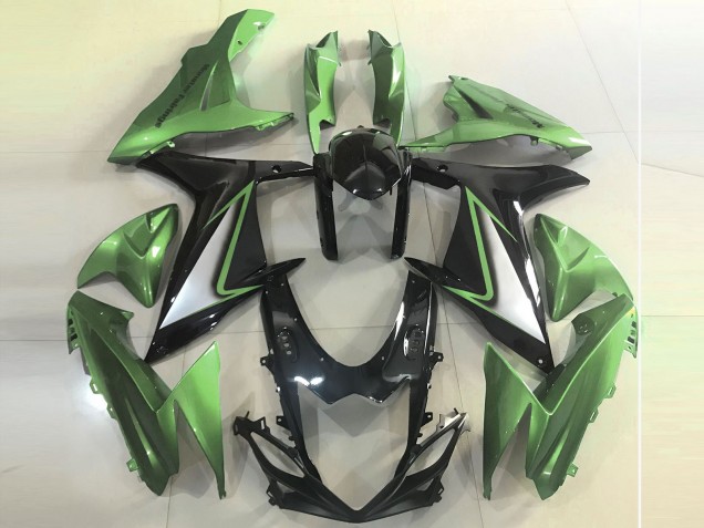 Shop Gloss Green Edges Suzuki GSXR750 Motorcycle Fairings 11-20 Shop Gloss Green Edges Suzuki GSXR750 Motorcycle Fairings 11-20