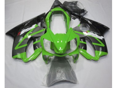 Shop Gloss Green & Grey Honda CBR600 Motorcycle Fairings F4i Motorcycle Fairings 04-07