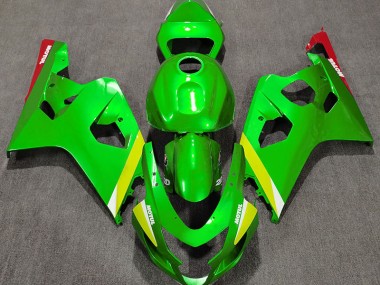 Shop Gloss Green Suzuki GSXR750 Motorcycle Fairings 04-05