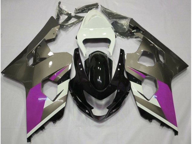 Shop Gloss Grey Suzuki GSXR750 Motorcycle Fairings 04-05