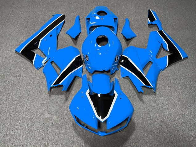 Shop Gloss Light Blue and Black Honda CBR600RR Motorcycle Fairings 13-20 Shop Gloss Light Blue and Black Honda CBR600RR Motorcycle Fairings 13-20