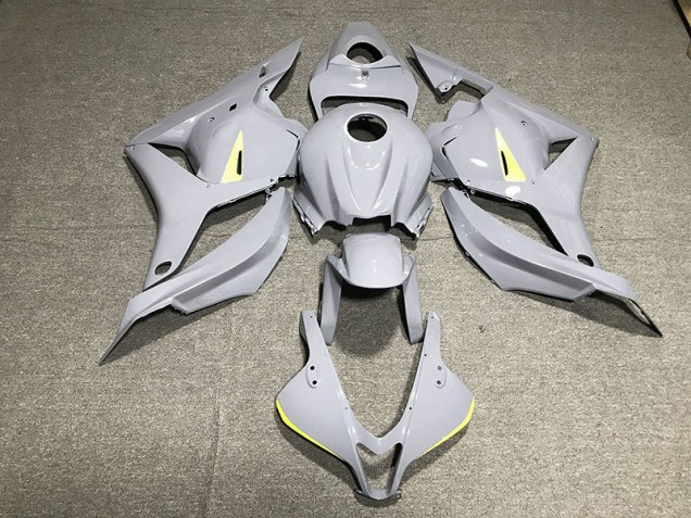 Shop Gloss Light Grey Honda CBR600RR Motorcycle Fairings 09-12 Shop Gloss Light Grey Honda CBR600RR Motorcycle Fairings 09-12