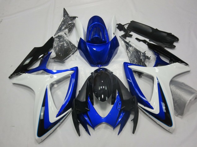 Shop Gloss No Decal Suzuki GSXR750 Motorcycle Fairings 06-07 Shop Gloss No Decal Suzuki GSXR750 Motorcycle Fairings 06-07