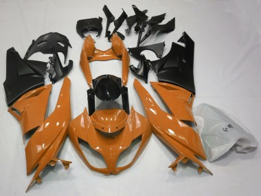 Shop Gloss Orange & Black Kawasaki ZX6R Motorcycle Fairings 09-12