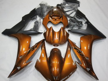 Shop Gloss Orange & Black Yamaha R1 Motorcycle Fairings 04-06