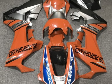 Shop Gloss Orange & Blue Honda CBR1000RR Motorcycle Fairings 17-19