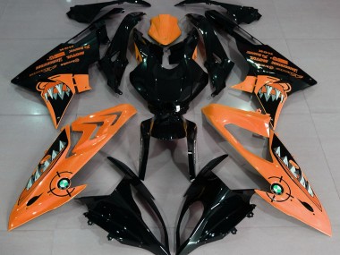 Shop Gloss Orange Shark BMW S1000RR Motorcycle Fairings 09-18
