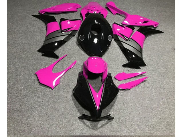 Shop Gloss Pink Black and Gray Honda CBR1000RR Motorcycle Fairings 12-16 Shop Gloss Pink Black and Gray Honda CBR1000RR Motorcycle Fairings 12-16