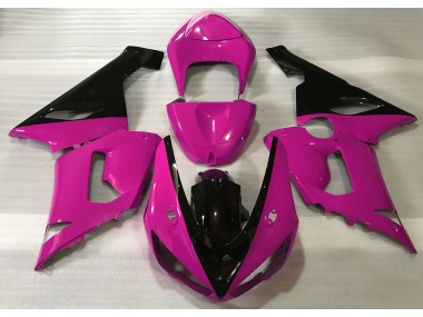 Shop Gloss Pink & Black Kawasaki ZX6R Motorcycle Fairings 05-06