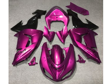 Shop Gloss Pink Kawasaki ZX10R Motorcycle Fairings 06-07