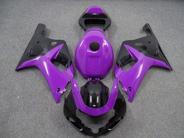 Shop Gloss Purple and Black Suzuki GSXR750 Motorcycle Fairings 01-03