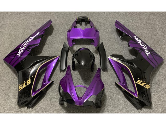 Shop Gloss Purple and Black Triumph Daytona Motorcycle Fairings 675 Motorcycle Fairings 09-12 Shop Gloss Purple and Black Triumph Daytona Motorcycle Fairings 675 Motorcycle Fairings 09-12