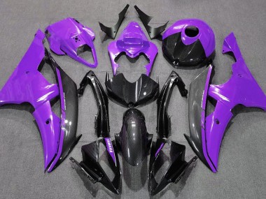 Shop Gloss Purple and Carbon Yamaha R6 Motorcycle Fairings 08-16