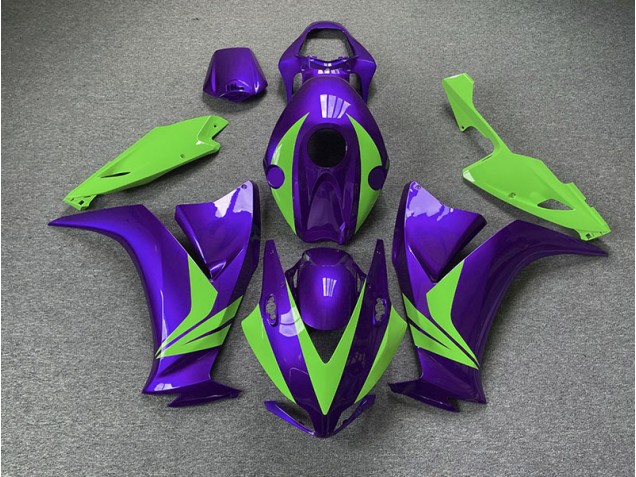 Shop Gloss Purple and Green Honda CBR1000RR Motorcycle Fairings 12-16 Shop Gloss Purple and Green Honda CBR1000RR Motorcycle Fairings 12-16