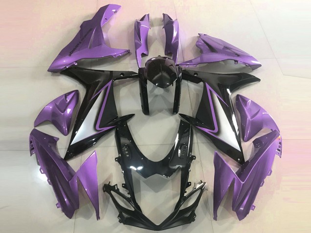 Shop Gloss Purple Edges Suzuki GSXR750 Motorcycle Fairings 11-20 Shop Gloss Purple Edges Suzuki GSXR750 Motorcycle Fairings 11-20