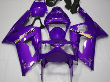 Shop Gloss Purple Kawasaki ZX6R Motorcycle Fairings 03-04