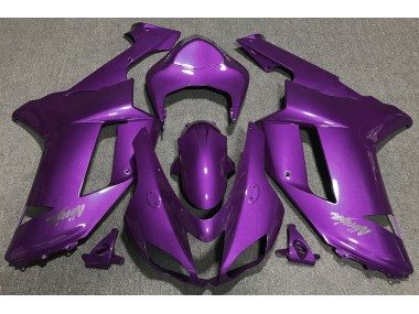 Shop Gloss Purple Kawasaki ZX6R Motorcycle Fairings 07-08