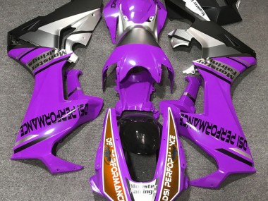 Shop Gloss Purple & Orange Honda CBR1000RR Motorcycle Fairings 17-19