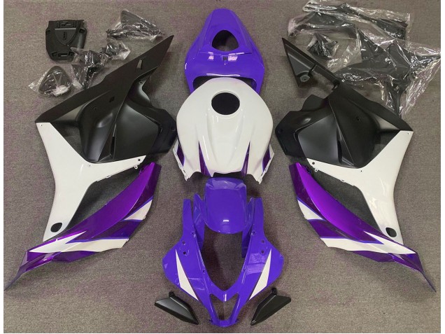 Shop Gloss Purple White and Violet Honda CBR600RR Motorcycle Fairings 09-12 Shop Gloss Purple White and Violet Honda CBR600RR Motorcycle Fairings 09-12