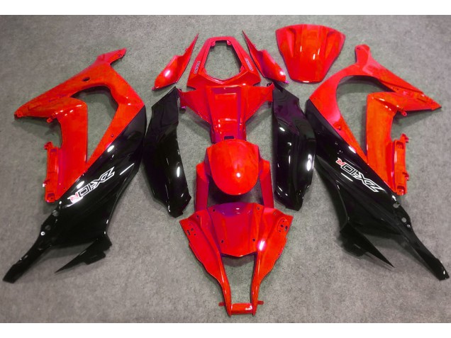 Shop Gloss Red and Black Kawasaki ZX10R Motorcycle Fairings 16-19 Shop Gloss Red and Black Kawasaki ZX10R Motorcycle Fairings 16-19