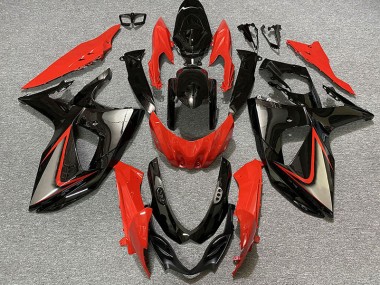 Shop Gloss Red and Black Suzuki GSXR Motorcycle Fairings 1000 Motorcycle Fairings 09-16