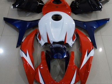Shop Gloss Red and Blue Honda CBR600RR Motorcycle Fairings 09-12