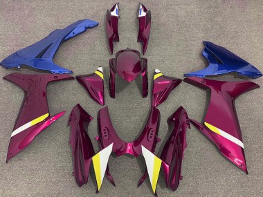 Shop Gloss Red and Blue Suzuki GSXR750 Motorcycle Fairings 11-20