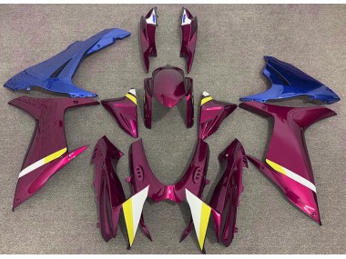 Shop Gloss Red and Blue Suzuki GSXR750 Motorcycle Fairings 11-20