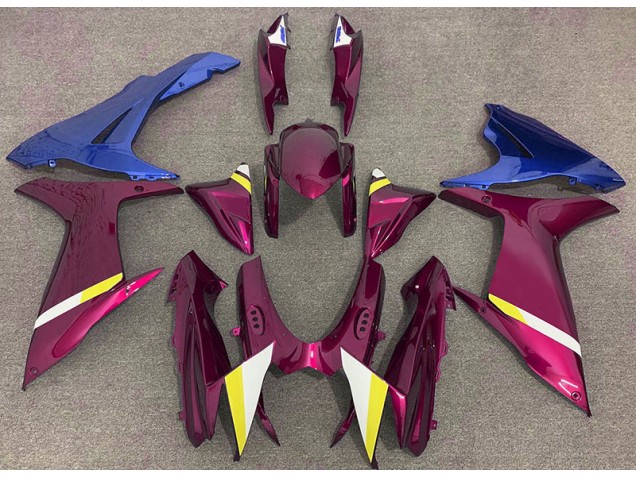 Shop Gloss Red and Blue Suzuki GSXR750 Motorcycle Fairings 11-20 Shop Gloss Red and Blue Suzuki GSXR750 Motorcycle Fairings 11-20