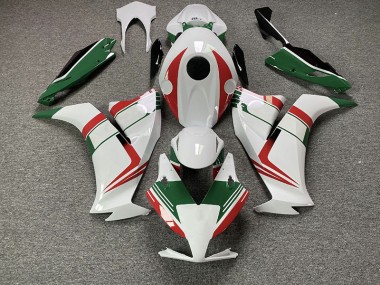 Shop Gloss Red and Green Honda CBR1000RR Motorcycle Fairings 12-16