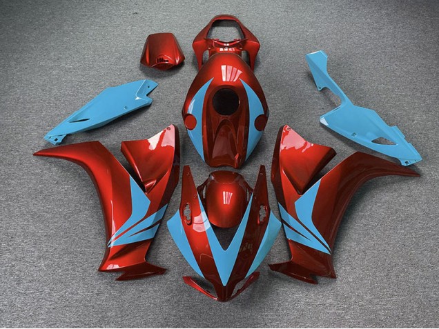 Shop Gloss Red and Light Blue Honda CBR1000RR Motorcycle Fairings 12-16 Shop Gloss Red and Light Blue Honda CBR1000RR Motorcycle Fairings 12-16