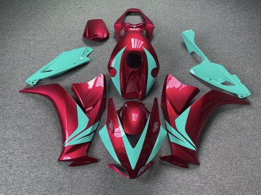 Shop Gloss Red and Teal Honda CBR1000RR Motorcycle Fairings 12-16