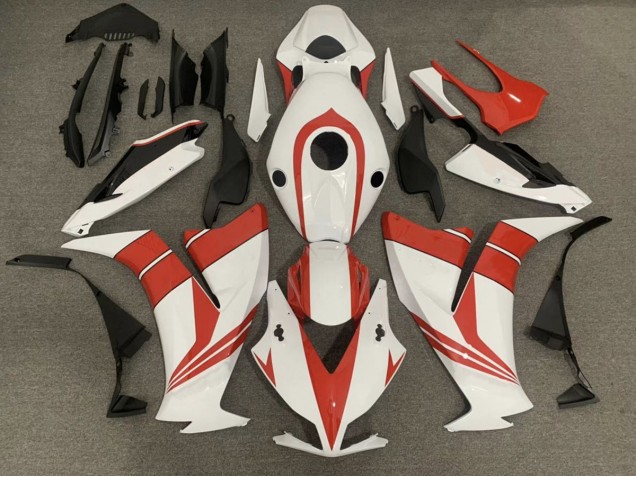Shop Gloss Red and White Honda CBR1000RR Motorcycle Fairings 12-16 Shop Gloss Red and White Honda CBR1000RR Motorcycle Fairings 12-16