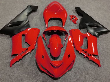 Shop Gloss Red Kawasaki ZX6R Motorcycle Fairings 05-06