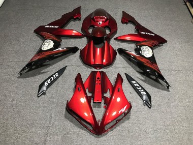 Shop Gloss Red & logos Yamaha R1 Motorcycle Fairings 04-06