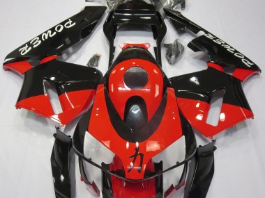 Shop Gloss Red Power Honda CBR600RR Motorcycle Fairings 03-04