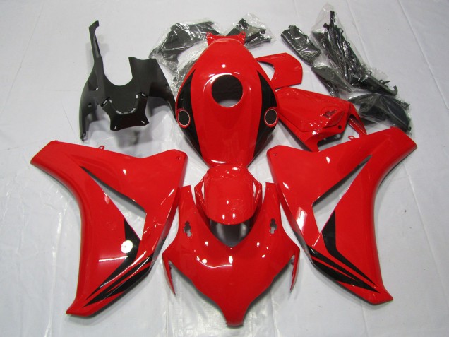 Shop Gloss Red Small Accents Honda CBR1000RR Motorcycle Fairings 08-11 Shop Gloss Red Small Accents Honda CBR1000RR Motorcycle Fairings 08-11